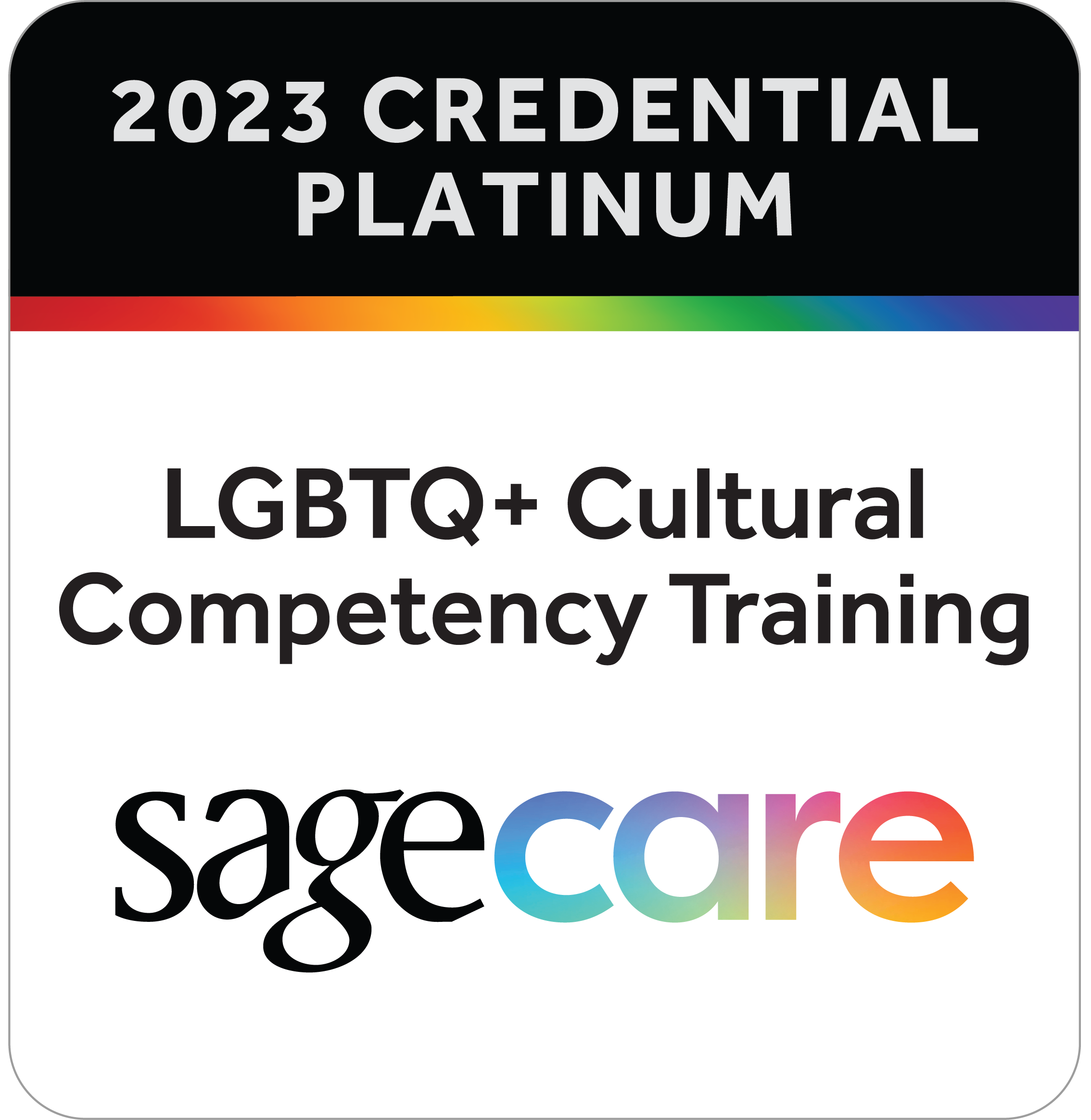 SAGECare Credentials logo